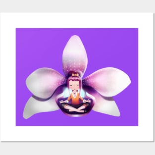 Orchid Meditation Posters and Art